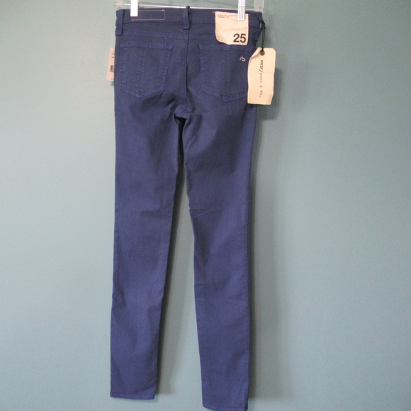 Rag & Bone 'Maya Blue' Skinny Jean NWT - Picture 4 of 7
